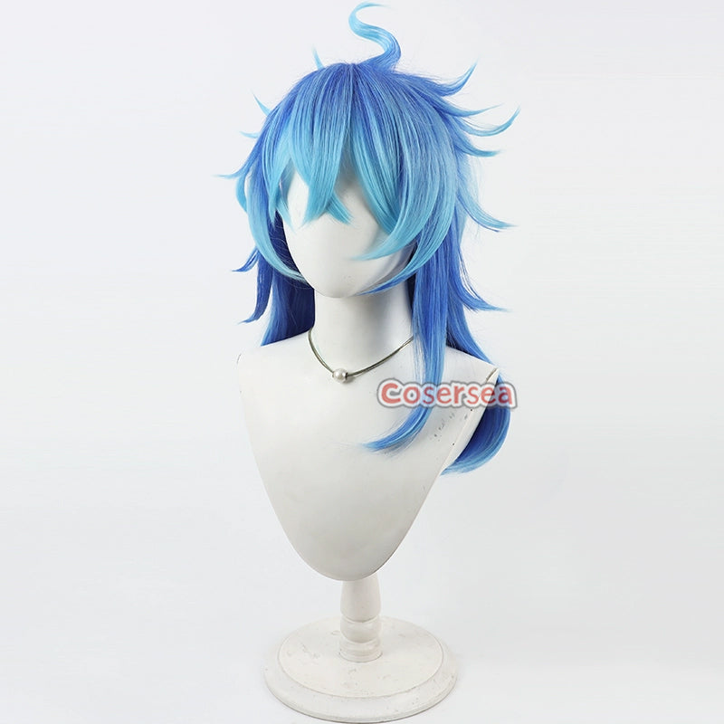 Cosersea Game Twisted Wonderland Idia Shroud 45cm Mixed Blue Cosplay W ...