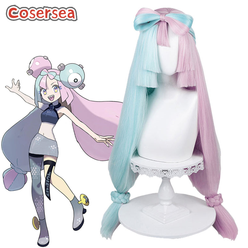 Pokemon Scarlet And Violet Iono Cosplay Wigs Coserseas pokemon-scarlet-and-violet-iono-cosplay-wigs-coserseas