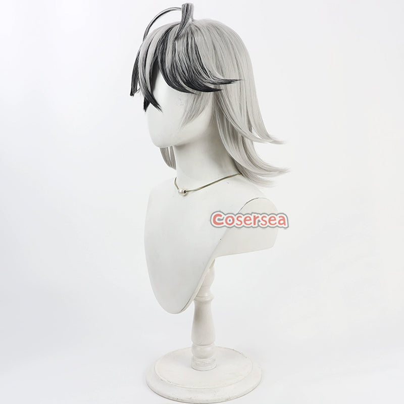 Cosersea Tougen Anki Rokuro Kiriyama 40cm Silver Gray Mixed Black