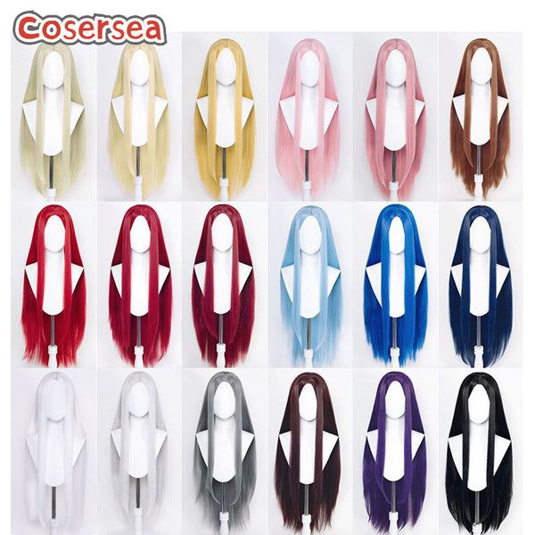 13 Colors 100cm Long Straight Halve Cosplay Wigs Anime Fashion Wigs