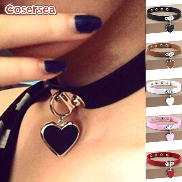 16 Colors Anime Rock Harajuku Punk Gothic Love Pendant Necklace Chain