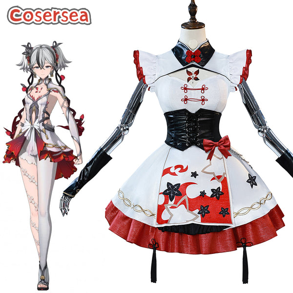 Wuthering Waves Camellya Halloween Women Dress Cosplay Costume