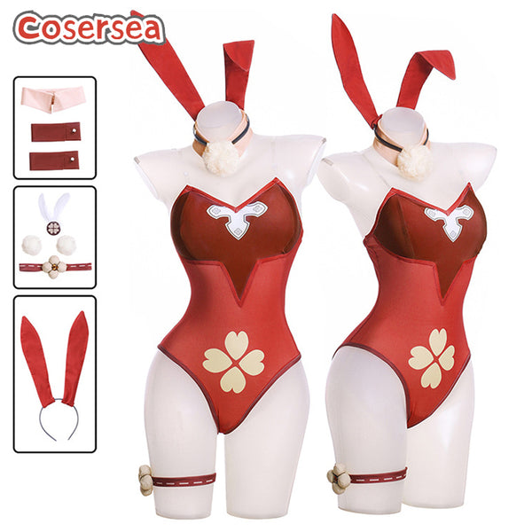 Genshin Impact Klee Bunny Dress Cosplay Costume