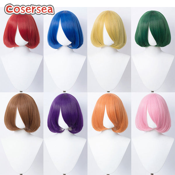 24 Colors 35cm Short Bobo Cosplay Wigs Anime Fashion Wigs