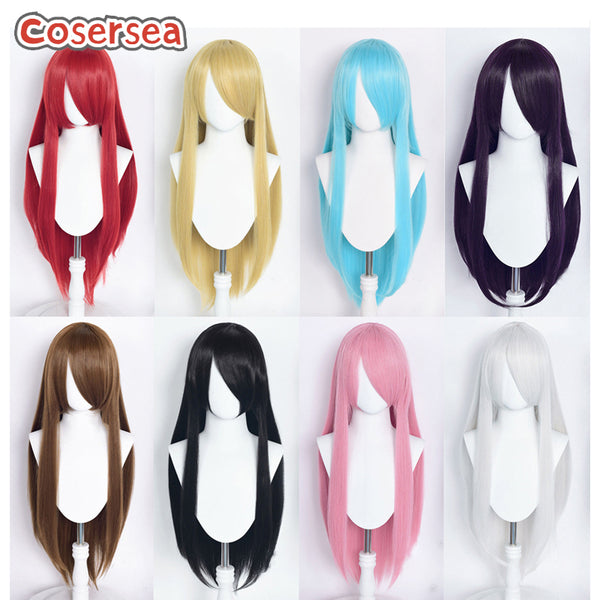 32 Colors 80cm Long Straight Cosplay Wigs Anime Fashion Wigs