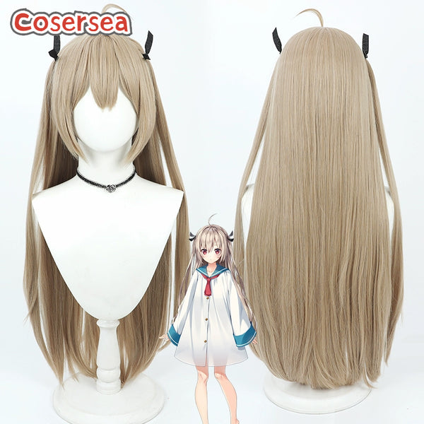ATRI -My Dear Moments Atri Atori 82cm Light Brown Cosplay Wigs