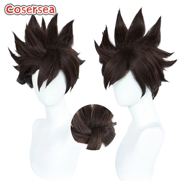 Adam 25cm Short Brown Men Cosplay Wigs