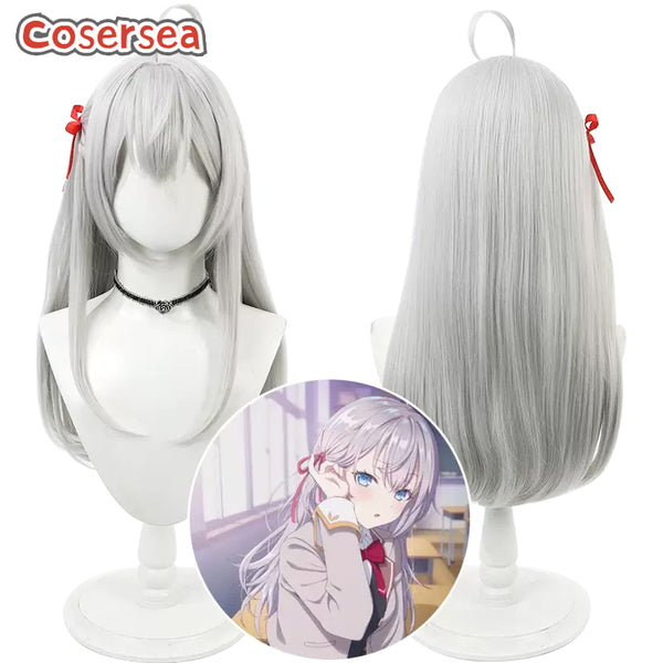 Alya Sometimes Hides Her Feelings in Russian Alisa Mikhailovna Kujou Cosplay Wigs