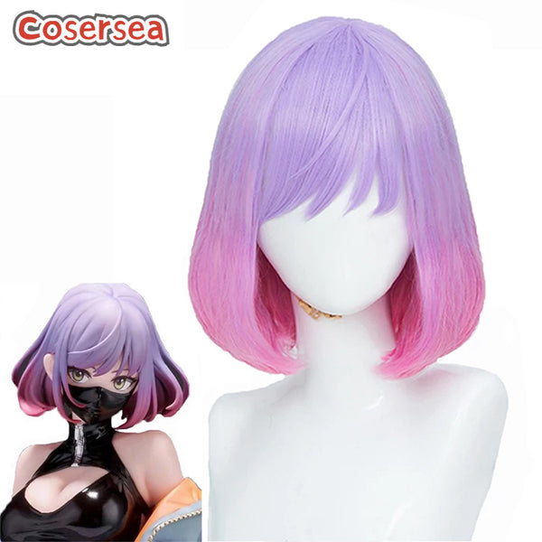 Anime Astrum Design Luna 35cm Bob Cosplay Wigs