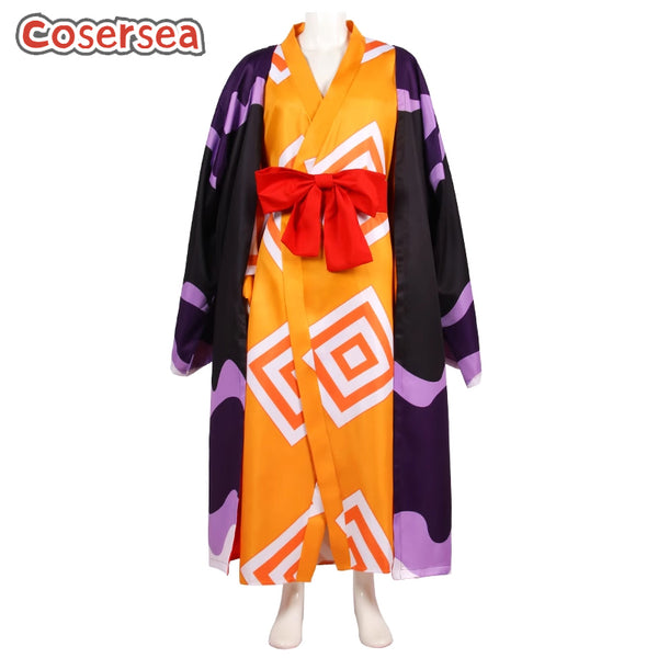 【Support Custom Size】Anime Jinbe Halloween Men Kimono Cosplay Costume