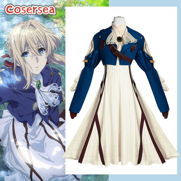 Anime Violet Evergarden Violet Evergarden Cosplay Costume