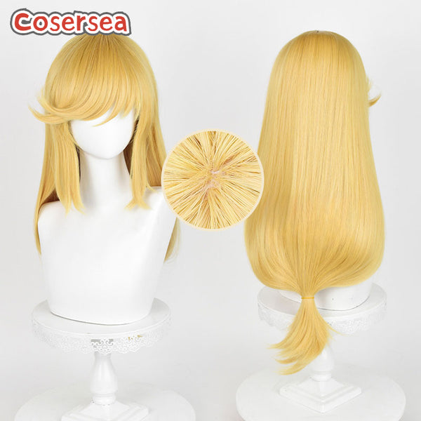 Applejack 65cm Long Straight Blonde Cosplay Wigs