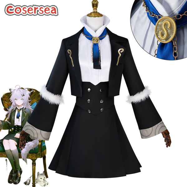 Arknights Lappland Halloween Women Dress Cosplay Costume