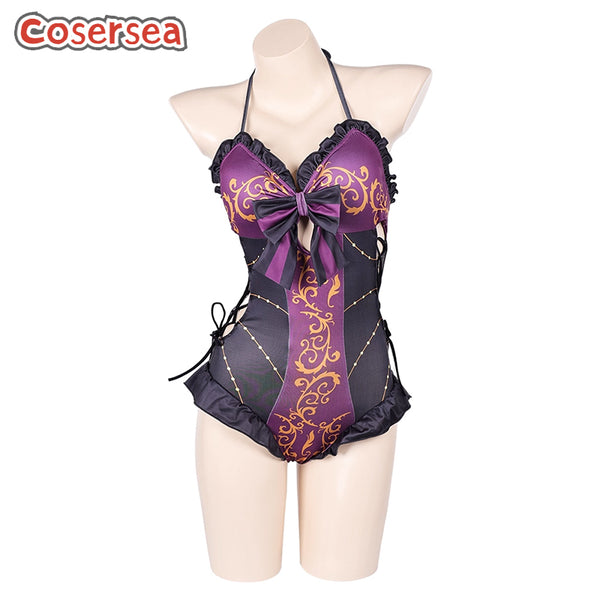 Cosersea Baldur’s Gate Astarion Swimsuit Cosplay Costume Bikini Swimwear Set
