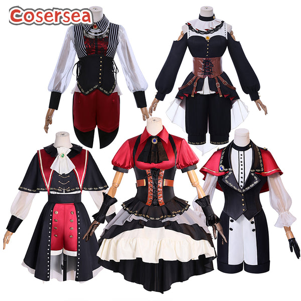 Cosersea BanG Dream Togawa Sakiko Yahata Umiri Wakaba Mutsumi Yuutenji Nyamu Misumi Uika Cosplay Costume