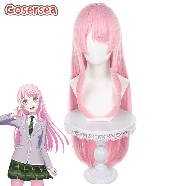 BanG Dream! It's MyGO!!! Chihaya Anon 85cm Pink Cosplay Wigs