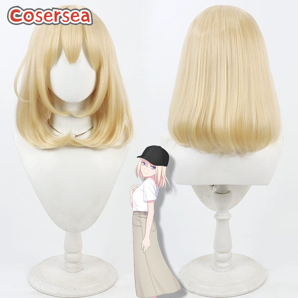 BanG Dream! Misumi Uika 40cm Blonde Cosplay Wigs
