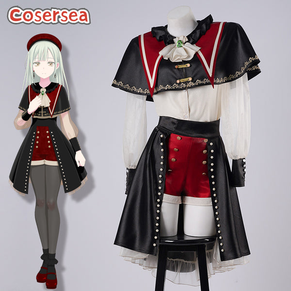 BanG Dream! Wakaba Mutsumi Ave Mujica Cosplay Costume