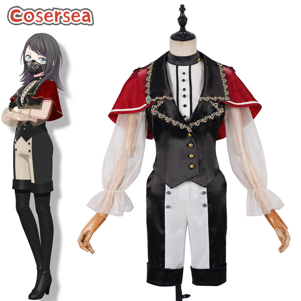 BanG Dream! Yahata Umiri Ave Mujica Cosplay Costume