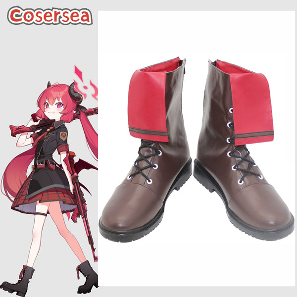 Blue Archive Akashi Junko Cosplay Shoes Cosplay Boot