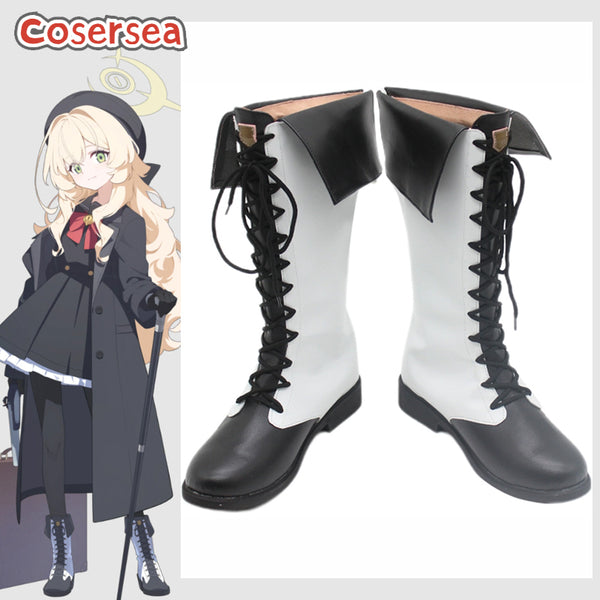 Blue Archive Smiling Professor Niyaniya Cosplay Shoes Cosplay Boot