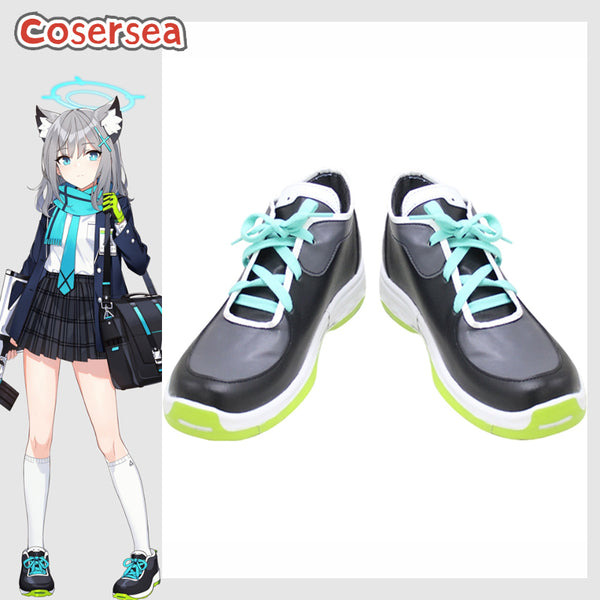 Blue Archive Sunaōkami Shiroko Cosplay Shoes