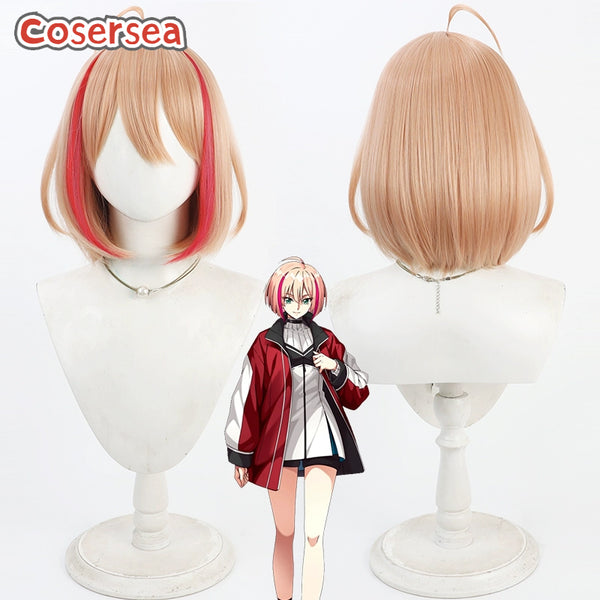 Cardfight!! Vanguard Yuki Ichidoji 30cm Mixed Color Bobo Cosplay Wigs