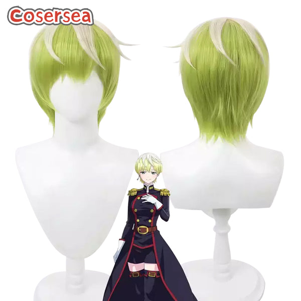 Chained Soldier Tenka Izumo 30cm Mixed Green Cosplay Wigs