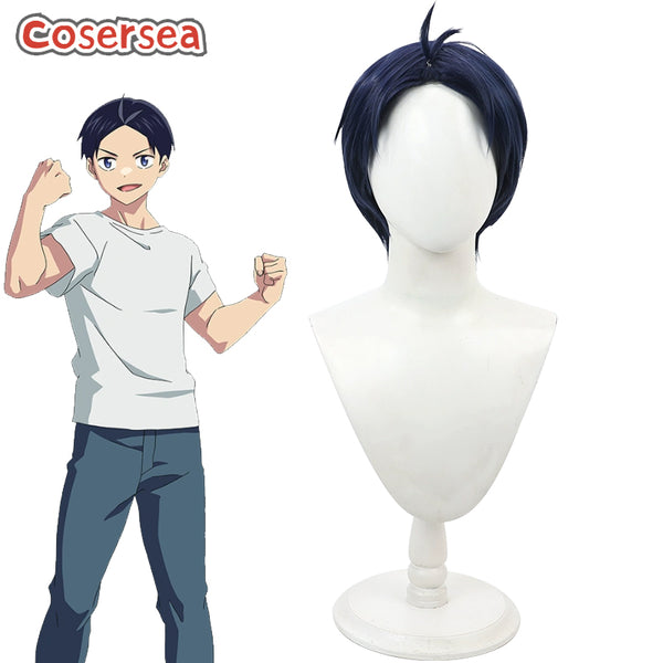 Chained Soldier Yuuki Wakura 30cm Blue Cosplay Wigs