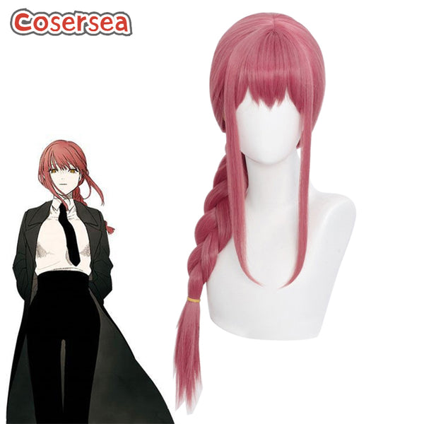 Chainsaw Man Makima 70cm Long Braided Cosplay Wigs