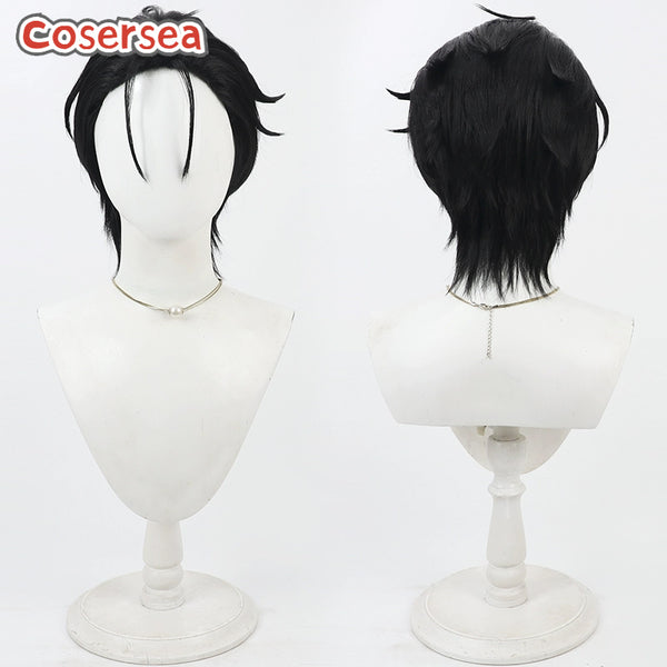 Charisma World Fumiya Ito 30cm Black Men Cosplay Wigs
