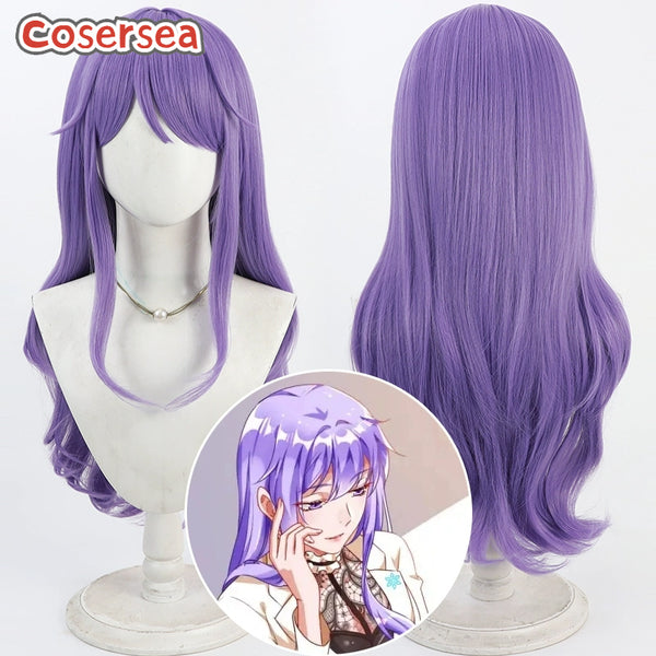 Cheating Men Must Die Su Luxia 80cm Purple Cosplay Wigs