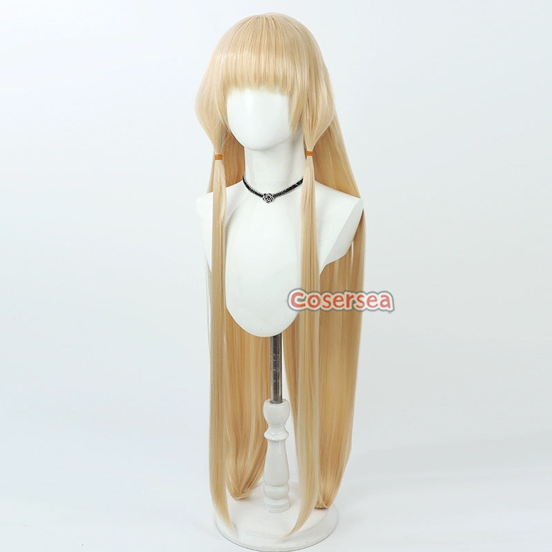 Chobits Chii Elda 100cm Long Blonde Cosplay Wigs – coserseas