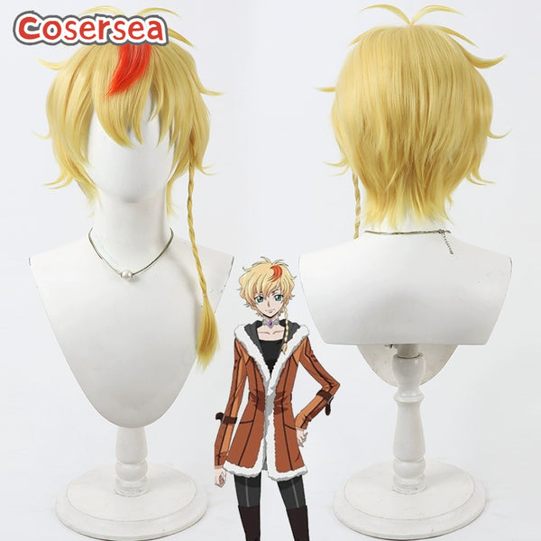 Cosersea Code Geass Lelouch of the Rebellion Roze Blonde Mixed Red Cosplay Wigs