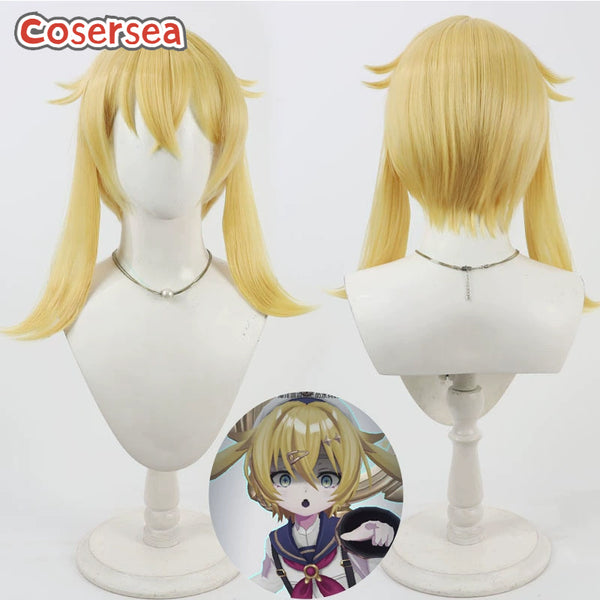 Cosersea Compass: Combat Providence Analysis System Collapse Blonde Cosplay Wigs