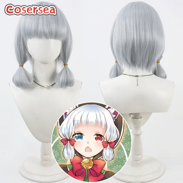 Cosersea Compass: Combat Providence Analysis System Coquelicot Blanche Cosplay Wigs