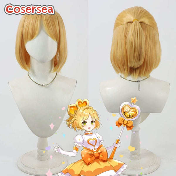 Cosersea Compass: Combat Providence Analysis System Luluca 30cm Blonde Bobo Cosplay Wigs