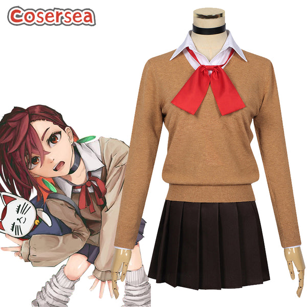 Dandadan Ayase Momo Women Dress JK Uniform Cosplay Costume