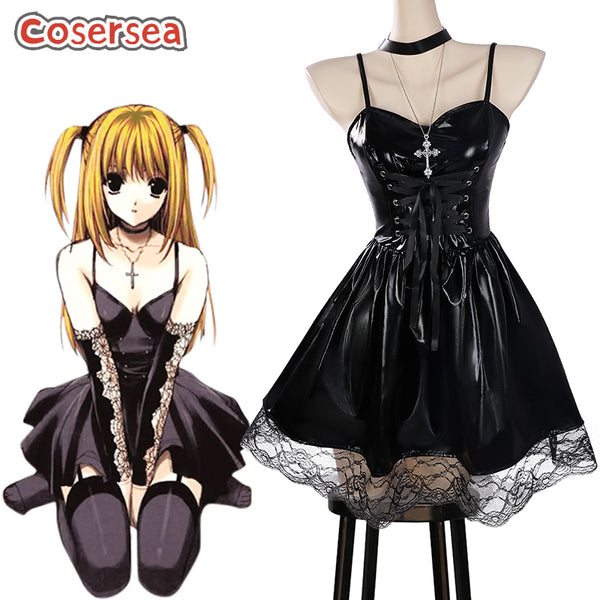 Death Note Misa Amane Halloween Women Dress Cosplay Costume
