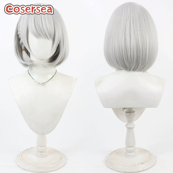 Delta Force Hackclaw 30cm Silver White Cosplay Wigs