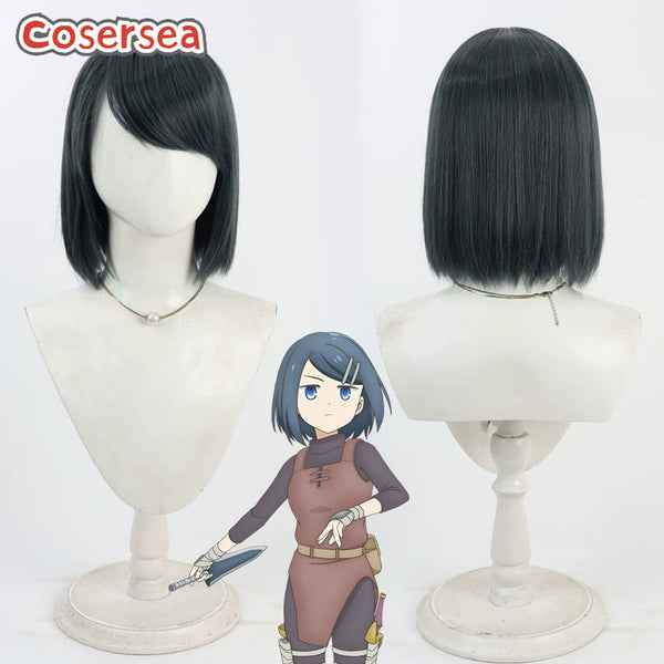 Dungeon People Clay 30cm Short Dark Gray Cosplay Wigs