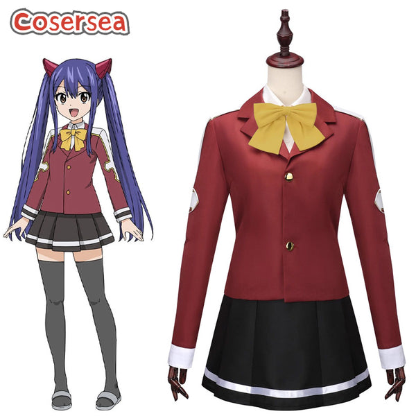 Fairy Tail 100 Years Quest Wendy Marvell Cosplay Costume