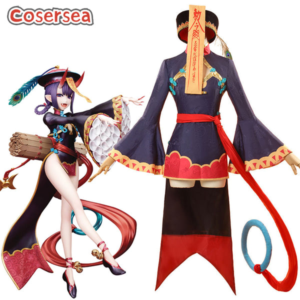 Cosersea Fate Grand Order Assassin Halloween Vampire Dress Cosplay Costume