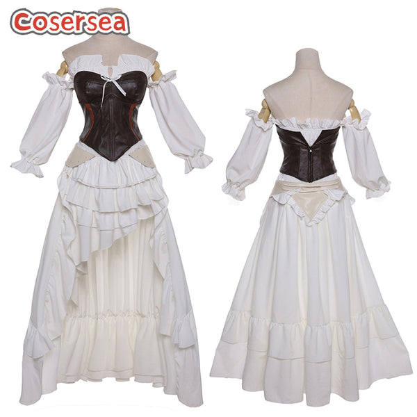 Final Fantasy XIV 480HQ Ishgard Women Dress Cosplay Costume