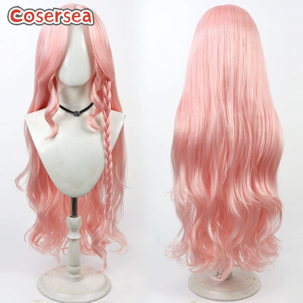 Fluttershy 100cm Long Wavy Pink Cosplay Wigs
