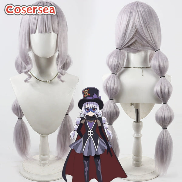 Cosersea Futari wa Pretty Cure Cure Finale Kasai Amane 80cm Light Purple Cosplay Wigs