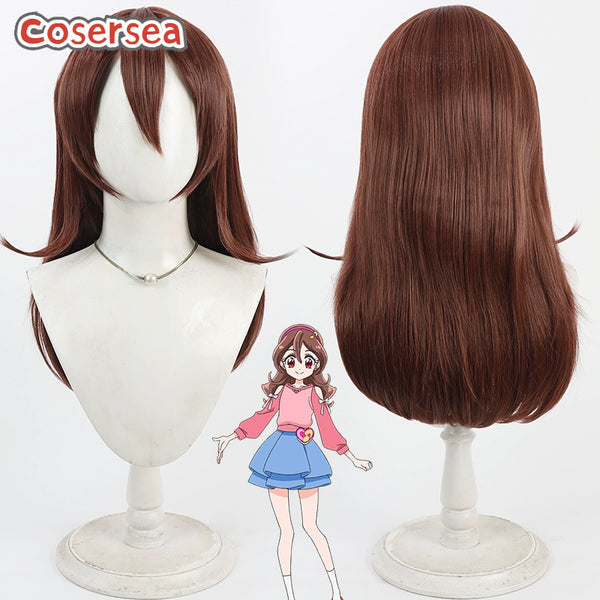 Futari wa Pretty Cure Cure Idol Sakura Uta Cosplay Wigs