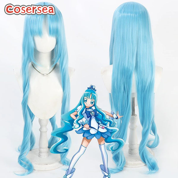 Futari wa Pretty Cure Cure Marine Kurumi Erika Cosplay Wigs