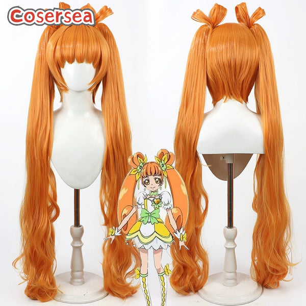 Futari wa Pretty Cure Cure Rosetta Yotsuba Arisu Cosplay Wigs