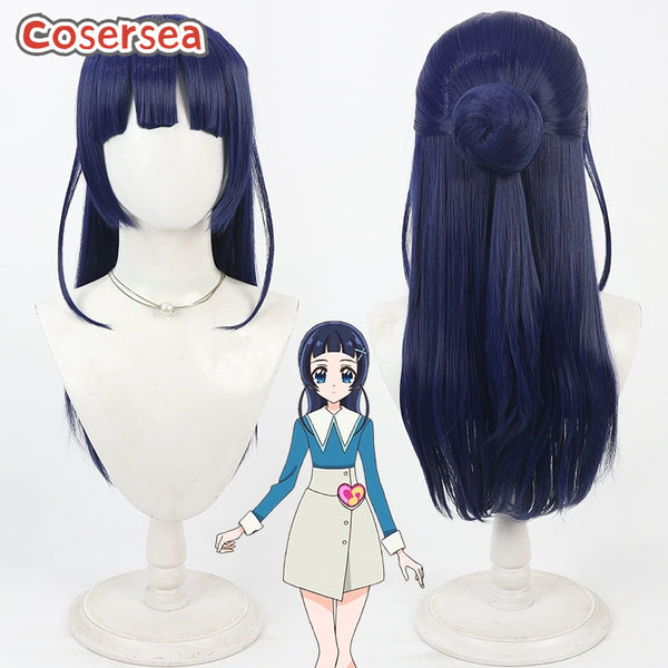 Futari wa Pretty Cure Cure Wink Aokaze Nana Cosplay Wigs